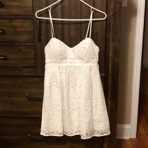Lilly Pulitzer White Lace Dress